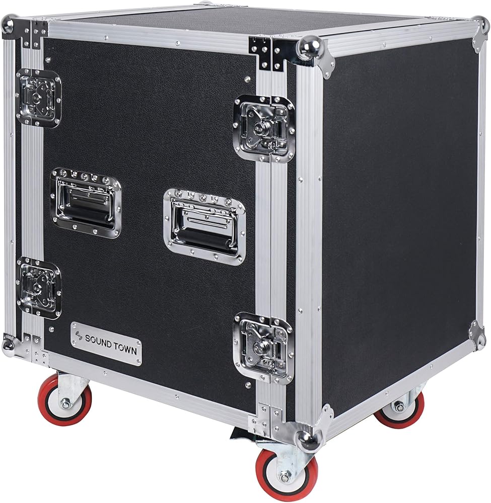 12Uラックケース【美品】 Amazon.co.jp: Sound Town ショックマウント 12U ATAラックケース